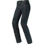 Jeans droits Spidi bleues foncé Taille 3 XL pour femme en promo 