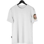 T-shirts Spidi blancs en coton à motif moto Taille 3 XL pour homme 