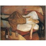 Spiffing Prints Edvard Munch The Day After – Petit – Mat – Affiche non encadrée