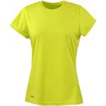 T-shirts jaune citron en polyester à manches courtes Taille M look fashion pour femme 