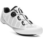 Chaussures de vélo Spiuk blanches Boa Fit System pour homme en promo 