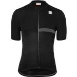 Maillots de cyclisme Sportful noirs en jersey Taille L pour homme en promo 