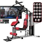 SPORTSTECH - Station De Musculation HGX100 - Fitness, Musculation - Equipement Sport Multifonction - 30 Exercices Possibles - L.184 x l.130,6 x 202 cm - 128 kg