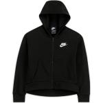 Gilets Nike Sportswear noirs en polaire look sportif pour fille de la boutique en ligne Tennis-Point.fr 