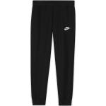 Pantalons de sport Nike Sportswear noirs en polaire look sportif pour fille de la boutique en ligne Tennis-Point.fr 