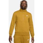 Pullovers Nike Sportswear jaunes à capuche Taille L look sportif en promo 