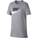 T-shirts Nike Sportswear gris look sportif pour garçon 