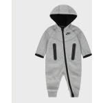 Combinaisons Nike Tech Fleece grises en polaire enfant look sportif 