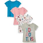 T-shirts à manches courtes roses lot de 4 Taille 5 ans classiques pour fille de la boutique en ligne Amazon.fr 