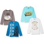 T-shirts à manches courtes en jersey Star Wars lot de 4 Taille 3 ans look casual pour garçon de la boutique en ligne Amazon.fr 