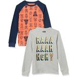 T-shirts à manches longues Star Wars lot de 2 Taille 2 ans look fashion pour garçon de la boutique en ligne Amazon.fr 