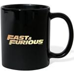Spreadshirt Fast and Furious Classique Logo Tasse Mug, taille unique, noir