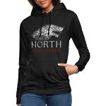 Sweats Spreadshirt noirs Game of Thrones Westeros à capuche Taille M look fashion pour femme 