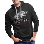 Sweats Spreadshirt noirs Game of Thrones Westeros à capuche Taille XL look fashion pour homme 