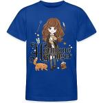 T-shirts à manches courtes Spreadshirt bleus Harry Potter Hermione Granger Taille 9 ans look fashion pour fille de la boutique en ligne Amazon.fr 