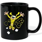 Spreadshirt Marsupilami Joyeux Tasse Mug, taille unique, noir
