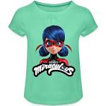 T-shirts à manches courtes Spreadshirt vert menthe à logo Miraculous Taille 8 ans look fashion pour fille de la boutique en ligne Amazon.fr 