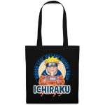 Sacs à main Spreadshirt noirs en tissu Naruto Sasuke Uchiha look fashion 