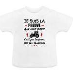 T-shirts Spreadshirt blancs à motif tracteurs bio Taille naissance look fashion pour bébé de la boutique en ligne Amazon.fr 
