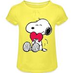 T-shirts à manches courtes Spreadshirt jaunes Snoopy Charlie Brown Taille 12 ans look fashion pour fille de la boutique en ligne Amazon.fr 