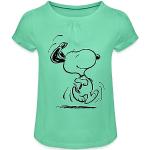 T-shirts à manches courtes Spreadshirt vert menthe Snoopy Charlie Brown Taille 12 ans look fashion pour fille de la boutique en ligne Amazon.fr 