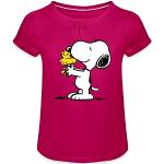 T-shirts à manches courtes Spreadshirt rose fushia Snoopy Charlie Brown Taille 6 ans look fashion pour fille de la boutique en ligne Amazon.fr 