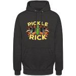 Sweats Spreadshirt Rick and Morty à capuche Taille M look fashion pour homme 