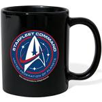 Spreadshirt Star Trek Discovery Emblème Starfleet Merch Tasse Mug, taille unique, noir