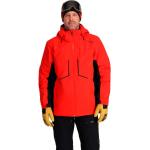 Vestes de ski Spyder orange Taille S pour homme 