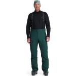 Pantalons de ski Spyder verts imperméables respirants stretch Taille M pour homme 