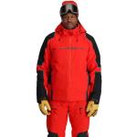 Vestes de ski Spyder rouges Taille L look fashion pour homme 