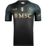 SSC NAPOLI Maillot troid T-Shirt, Noir, XL Mixte