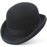 Chapeaux en feutre noirs 59 cm look fashion pour homme 