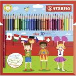STABILO Crayons de couleur color, hexagonal, étui en carton - 4006381483810