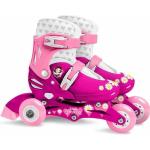 DHTOMC Roller Shoes avec Lumière LED Adulte Chaussure Roller Fille Kick  Roller Skate Shoes Patins a roulettes 4 Roues Patins a roulettes Casual