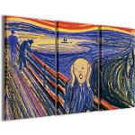 Stampe su Tela, L'urlo Edvard Munch Tableau modern