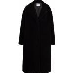 Manteaux en laine Stand Studio noirs à manches longues Taille XS pour femme 