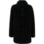 Manteaux en laine Stand Studio noirs en viscose Taille XS pour femme en promo 