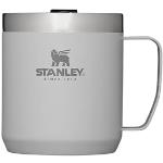 Mugs Stanley gris en acier compatibles lave-vaisselle 