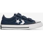 Baskets velcro Converse Star Player blanches à scratchs Pointure 33 look casual en promo 