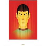 Star Trek (Beaming Spock 50th Anniversary 60 x 80 cm Toile Imprimée