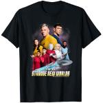 T-shirts noirs Uncharted Spock Taille S classiques pour homme 