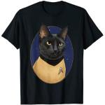T-shirts noirs Star Trek Spock Taille S look vintage pour homme 