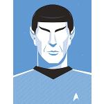 Star Trek (Pop Spock - 50th Anniversary 60 x 80 cm