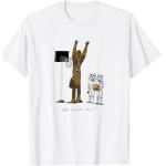 T-shirts blancs Star Wars Chewbacca Taille S classiques pour homme 