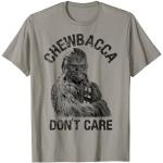 T-shirts gris Star Wars Chewbacca Taille S classiques pour homme 