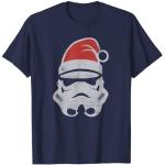 T-shirts pour fêtes de Noël bleus Star Wars Stormtrooper Taille S classiques pour homme 