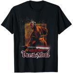 Star Wars Darth Maul The Dark Side Text Poster T-Shirt