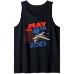 Star Wars Day May the 4th Be With You 2023 X-Wing Fighter Débardeur