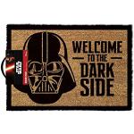 Paillassons bienvenue marron en fibre de coco Star Wars Dark Vador pour enfant 